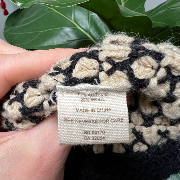 Knit sweater by Free People size XS Cream and black - Picture 7 of 7